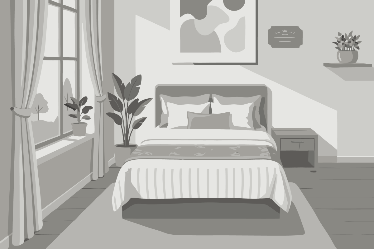 Deluxe Zimmer mit Queensize-Bett